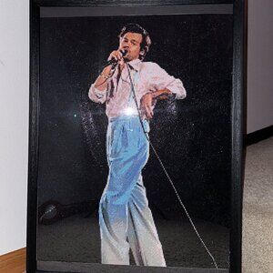 Harry Styles Framed Diamond Art